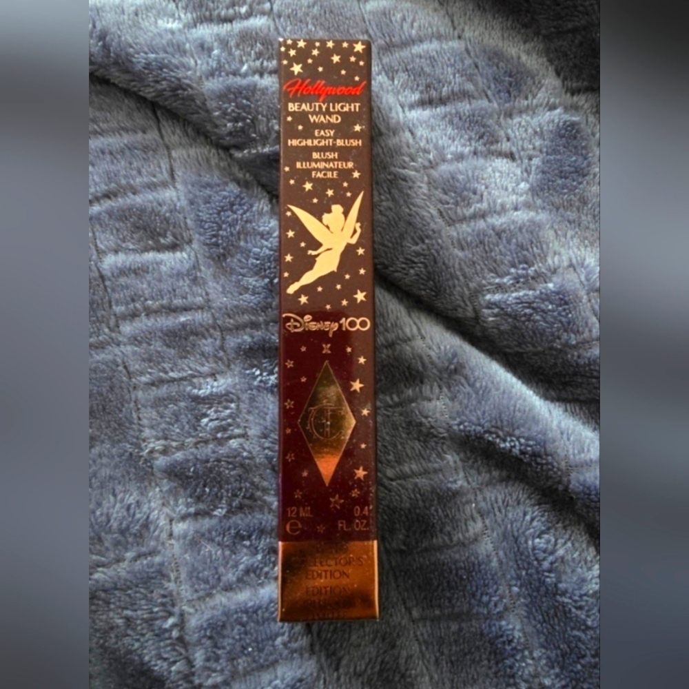 CHARLOTTE TILBURY DISNEY 100 BEAUTY WISHES BEAUTY LIGHT WAND PINK NEW